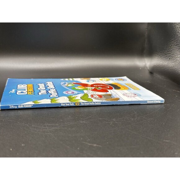 The Great Puffle Switch 4 Disney Club Penguin Pick Your Path Paperback Book GOOD - Picture 15 of 16